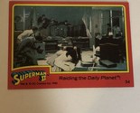 Superman II 2 Trading Card #54 Christopher Reeve Margot Kidder - £1.56 GBP
