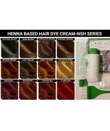 1 KIT NATURAL BLACK HENNA HAIR DYE CREAM-DYE GRAY HAIR OR CHANGE HAIR COLOR - £11.00 GBP