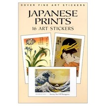 Japanese Prints: 16 Art Stickers (Pocket-Size Sticker Collections) Hiroshige and - £3.87 GBP