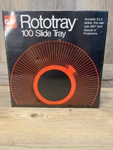 GAF Rototray 100 Photo Slide Tray 2X2 Slides GAF &amp; Sawyer projectors NEW SEALED - $12.44