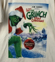 Vintage The Grinch T Shirt Movie Promo Tee Dr Seuss Cinema Christmas Men... - £71.16 GBP