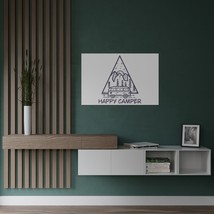 Happy Camper Satin Poster | 300gsm | For Indoor Use - $22.66+