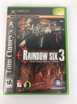 Tom Clancy&#39;s Rainbow Six 3 (Microsoft Xbox, 2003) Mint - £7.87 GBP