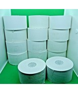 14 ROLLS CALCULATOR PAPER ROLLS With plastic spindles  - $33.77 CAD