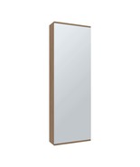 Natural Oak Shoe Rack with Mirror &amp; 1-Door - Entryway Organizer - $6,742.33 MXN
