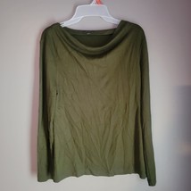 Ann Taylor Loft Women’s dark Green pullover top long Sleeve Size M NWOT - £19.60 GBP