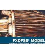 2010 Harley Davidson FXDFSE2 Proprietari Dell&#39;Operatore Operatori Manual... - $192.34 CAD