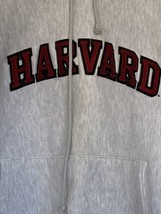Champion Vintage Reverse Weave Harvard University Hoodie Sweatshirt XL Rare - £46.08 GBP