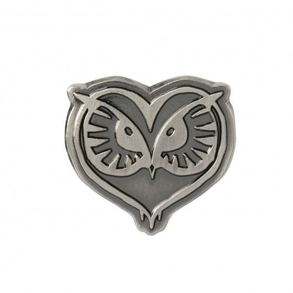 Primary image for Fantastic Beasts And Where To Find Them Owl Head Logo Pewter Metal Lapel Pin NEW