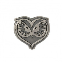 Fantastic Beasts And Where To Find Them Owl Head Logo Pewter Metal Lapel... - £6.26 GBP