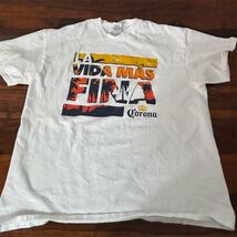 Corona Extra "La Vida Mas Fina" Men's XL Graphic T-Shirt Multicolor - $9.01