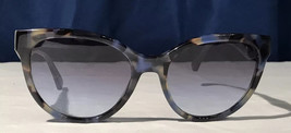 EMPORIO ARMANI Blue Azure Tortoise Frame, Gradient Blue Women’s Sunglasses - $35.52