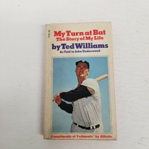 My Turn At Bat The Story of My Life by Ted Williams, Paperback, 1969, Baseball  - £7.85 GBP
