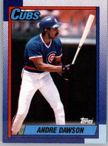 1990 Topps 140 Andre Dawson  Chicago Cubs - £1.17 GBP