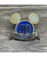 Disney Pin WDW Gold Jeweled Ear Hat - Happiest Celebration On Earth - 50... - €12,82 EUR