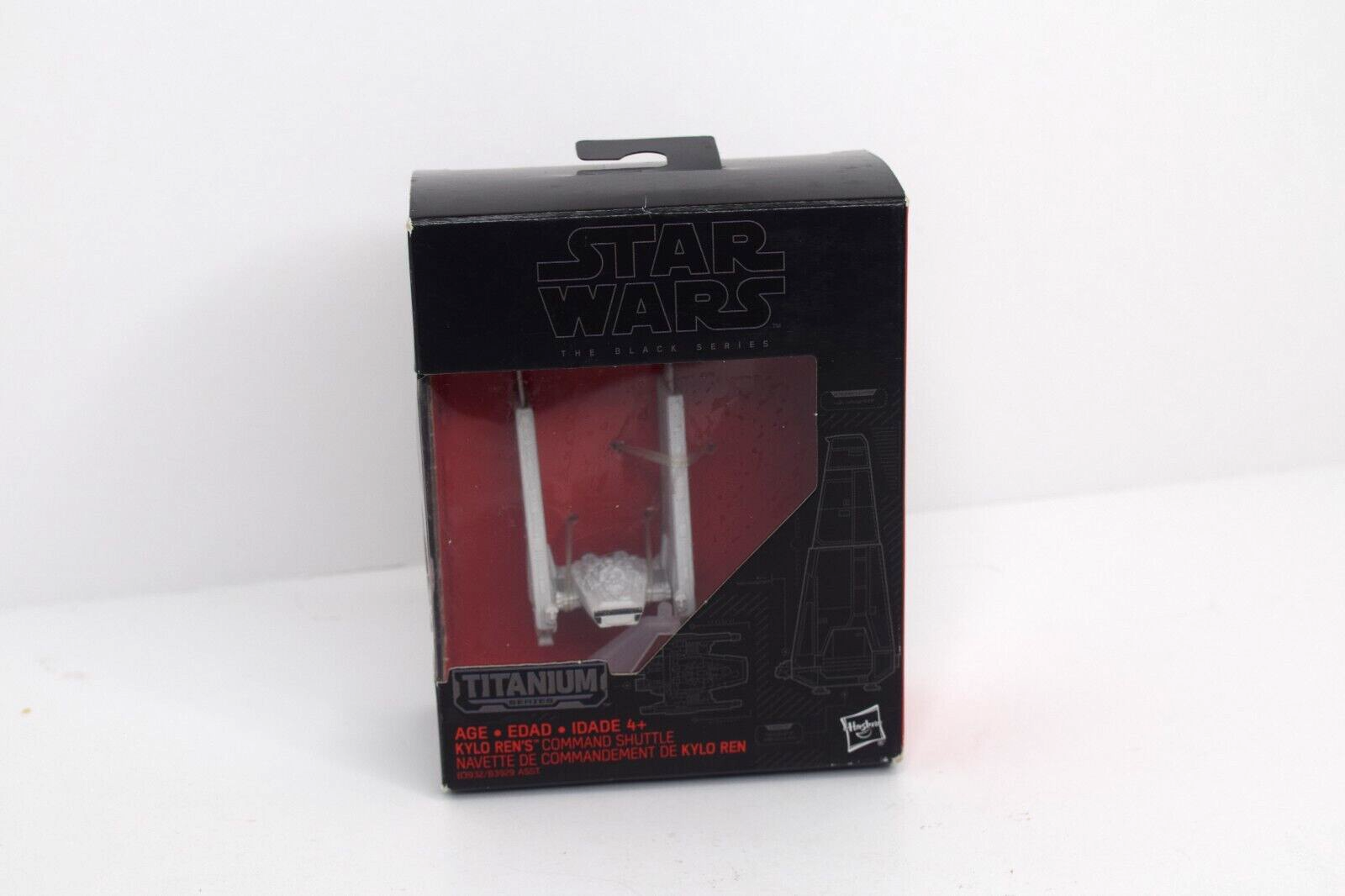 Star Wars Hasbro Black Titanium Series #03 Kylo Ren&#39;s Command Shuttle - $11.87