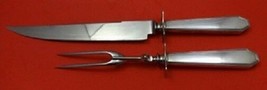 Queen Anne Plain By Dominick and Haff Sterling Silver Roast Carving Set 2pc - $286.11