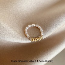 For women temperament simple gold color zircon rings fashion texture jewelry girls lady thumb200