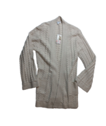 JOHNNY WAS Women's Medium Cashmere Linen Beige Tan Camille Short Kimono Sweater - £138.48 GBP