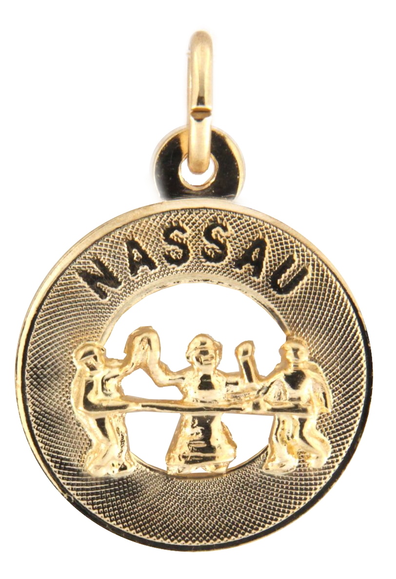 Primary image for Nassau Unisex Charm 14kt Yellow Gold 353424