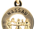 Nassau Unisex Charm 14kt Yellow Gold 353424 - £71.58 GBP