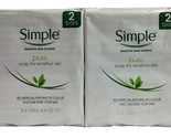 Simple Pure Soap Bars For Sensitive Skin 4 Bars 4.4 Oz. Each - $19.95