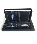 Rolodex Black Metal Business Card Holder Office Desk Stand Organizer - $25.34 CAD