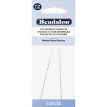 9 pack Beadalon Collapsible Eye Needles 6.4cm - 2.5 in - $34.76