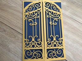 Gold Gate Invitation,Laser cut Wedding Invitation Cards,Wedding Invitation - £40.63 GBP