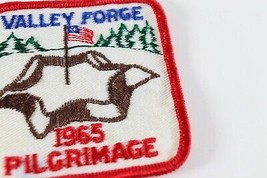 Vintage 1965 Valley Forge Pilgrimage Square Boy Scouts America BSA Camp Patch - £9.34 GBP