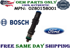 GENUINE Bosch Fuel Injector for 2004, 2005 Ford E-150 Club Wagon 5.4L V8 1 PIECE - £30.06 GBP