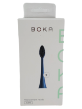 2 Boka Electric Toothbrush Replacement Heads SLATE Charcoal Activated - £7.17 GBP