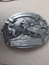 First Nationaly Designated Snowmobile Trail Limited 259buckle 1979 Silver - $15.57