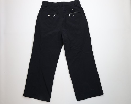 Vintage 90s Y2K Streetwear Mens Medium Faded Lined Wide Leg Snowboard Pants Item image 11
