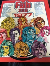 Fab-208 1977 Hardcover – 1976 Donny Osmond Osmonds 7 pages Bay City Rollers - £6.65 GBP