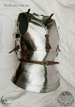 Armor Peto - Gótico Arnés Chaqueta Maciza Acero Medieval Armor Chaqueta - £119.51 GBP