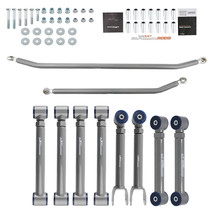 Steering Crossover Kit + Full Set Adjustable Control Arms For Jeep Wrang... - $613.79