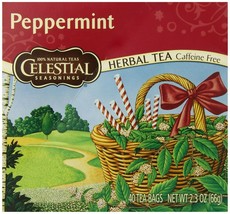 Celestial Seasonings Peppermint Tea Bags - 40 ct - £10.29 GBP