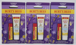 Burt&#39;s Bees Hive Favorites Gift Set Watermelon Lip Balm &amp; Body Lotion Lot of 3 - £15.46 GBP