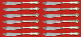 Debussy by Towle Sterling Silver Steak Knife Custom Set 12 pcs 8 1/4&quot; - $830.61