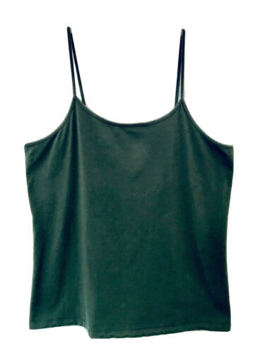 Time And Tru Womens XXL (20) Sea Turtle Green Camisole Athleisure Tank Top - $7.95