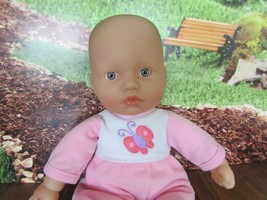 9&quot; soft body laughing loveable butterfly berenguer baby doll - $12.96
