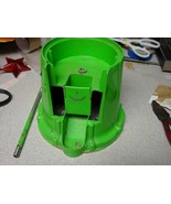 Carousel King 15&quot; Gumball Machine Base body, upper rod cylinder, Green - €7,73 EUR