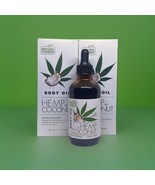 2 X Count Natural Therapy 4 Oz Hemp + &amp; Coconut moisturizing Body Oil - €23,99 EUR