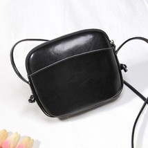 Women Messenger Bag Leather Small Shell Bag Vintage Shoulder Bag Ladies Handbags - £15.97 GBP