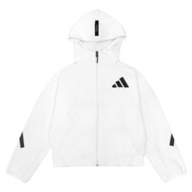 adidas Z.N.E Full-Zip Hoodie Jacket Women&#39;s Sports Jacket Casual AsiaFit... - $2,100.60 MXN