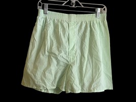 NWT Vintage 70s Zayre Men’s Tapered Boxer Shorts Green Size 34 Kodel 50/... - $20.79
