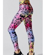 NWT Terez Rorschach Rainbow Inkblot Leggings XS - $65.64 CAD