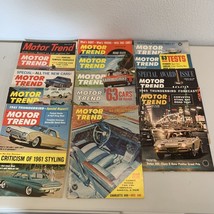 Motor Trend Magazine Lot 14 issues 1960-1963 Rise Of The Space Race Cars - €42,35 EUR