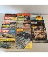 Motor Trend Magazine Lot 14 issues 1960-1963 Rise Of The Space Race Cars - €42,35 EUR